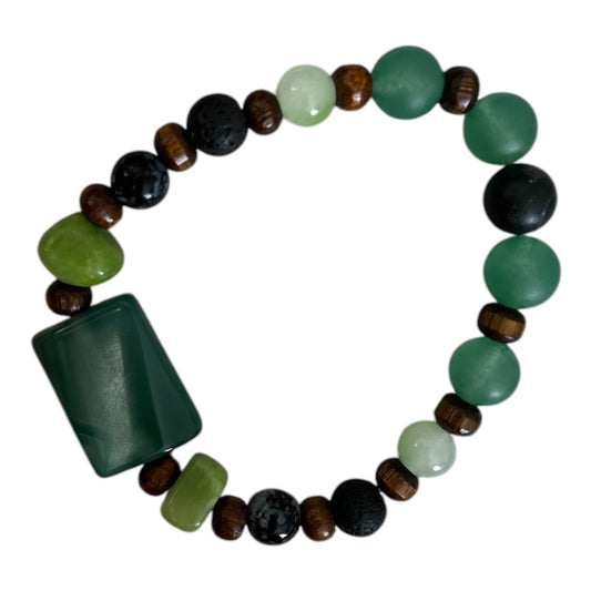 Men’s stone bracelet