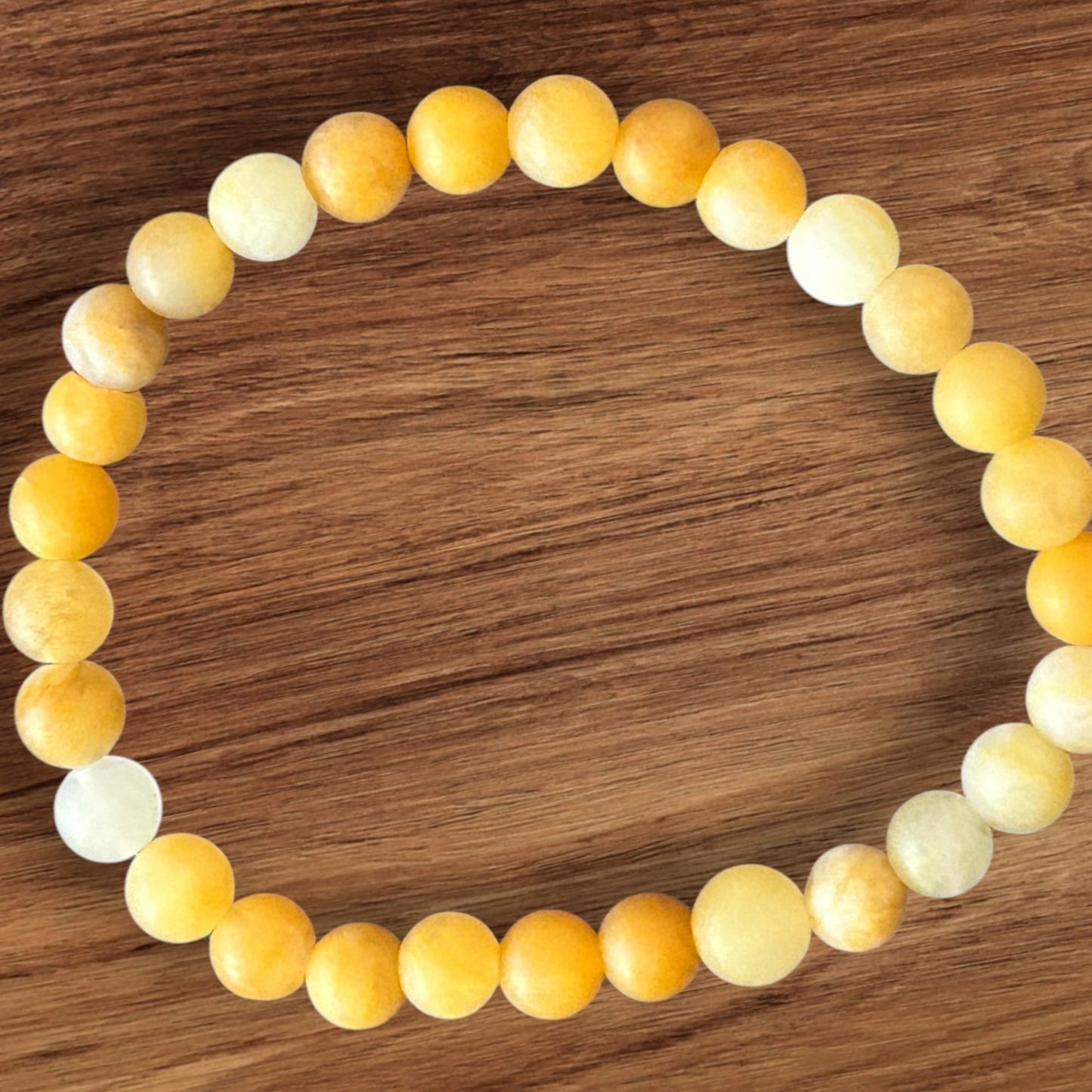 808 beads YELLOW JADE” natural beads